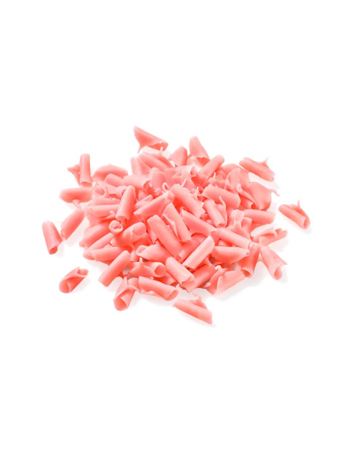 картинка Шоколадные завитки (стружка) клубничная Callebaut 100гр от магазина Одежда-