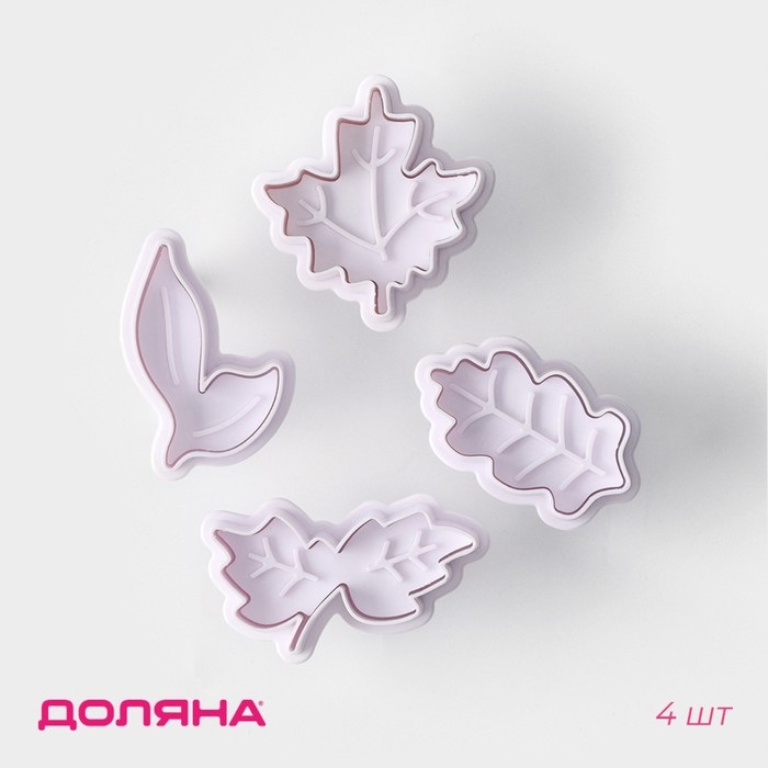 картинка Набор плунжеров "Листва" 4 шт 1436924 от магазина Одежда-