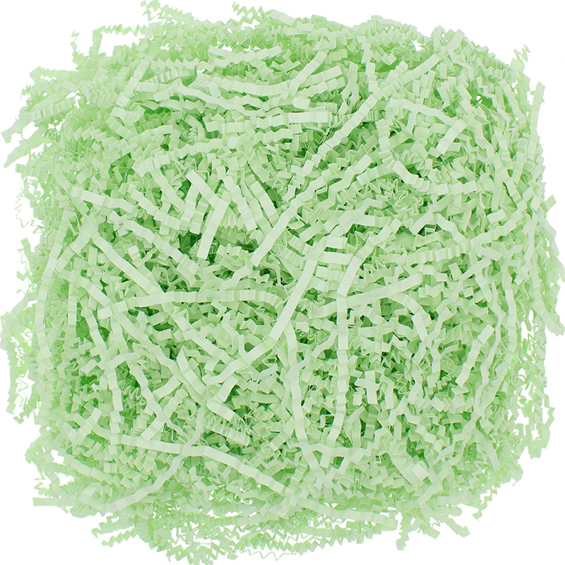 картинка Наполнитель для коробок бумажный светло-зеленый 50 гр, арт 107 от магазина Одежда-