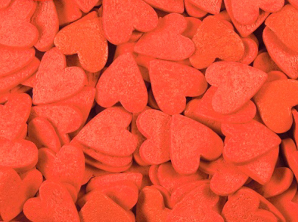 картинка Посыпка сердечки красные БОЛЬШИЕ 100 гр от магазина Одежда-