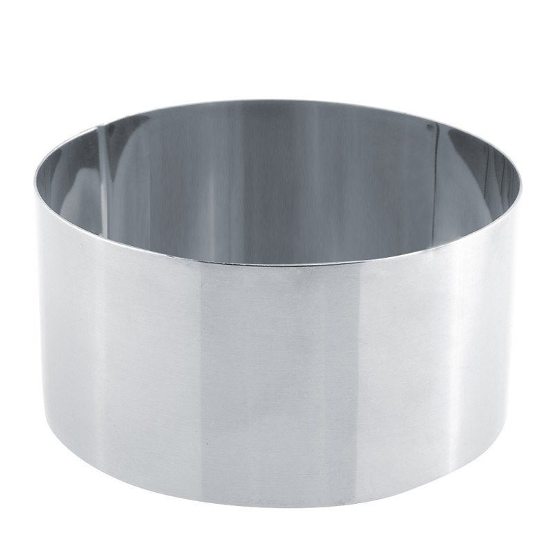 картинка Металлическая форма-резак неразъемная d 14 см h 10 см толщ. 0,8мм от магазина Одежда-