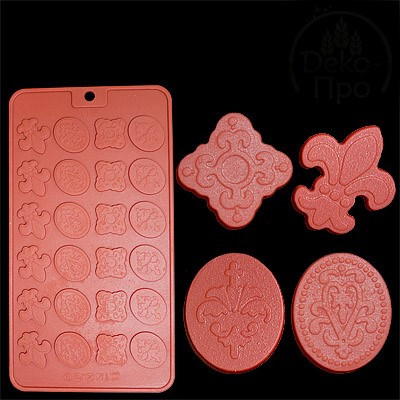 картинка Форма силиконовая для шоколада Пасхальный декор 21*21*5 см от магазина Одежда-