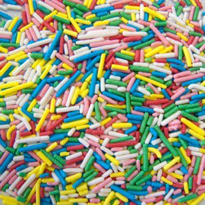 картинка Посыпка Вермишель микс № 4 100 гр от магазина Одежда-