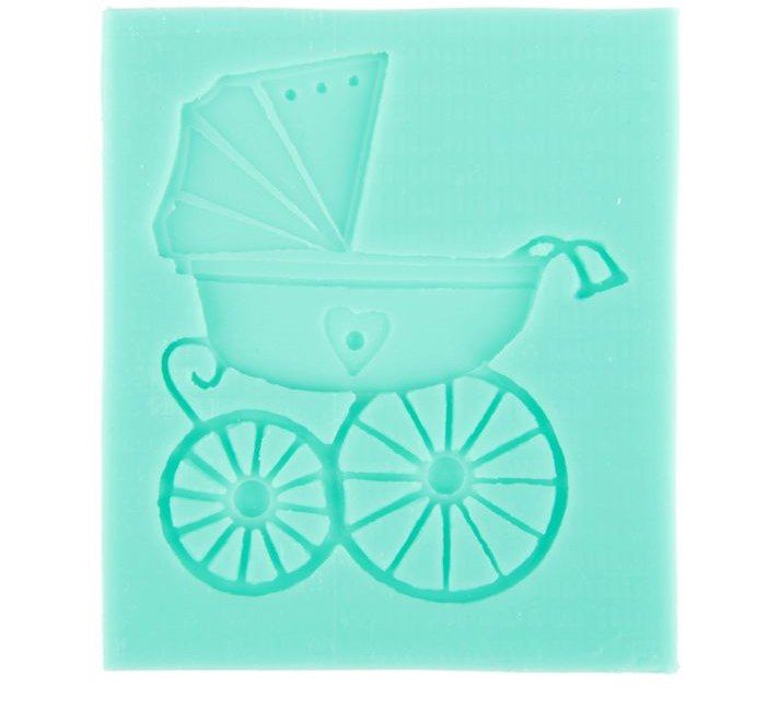 картинка Молд " Винтажная детская коляска " от магазина Одежда-