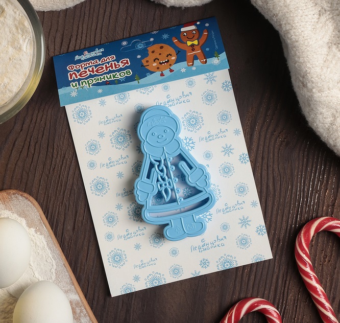 картинка Форма для пряников "Снегурочка" 10*6 см 2769480 (B03) от магазина Одежда-