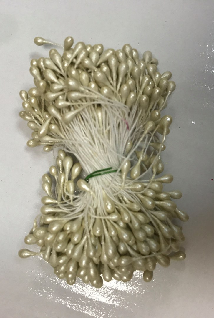 картинка Тычинки Lucia Craft (жемчужные, 3 мм) 280-290 шт от магазина Одежда-