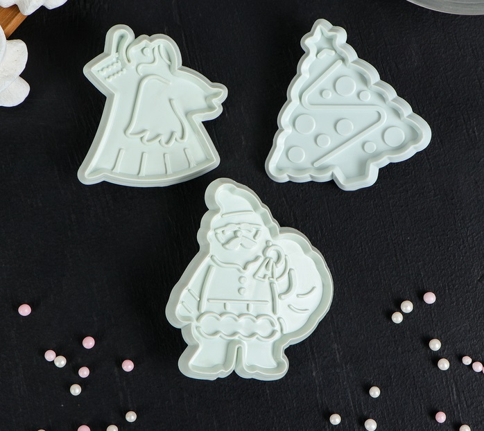 картинка Набор плунжеров «Новый год" 3 шт 2380372 от магазина Одежда-