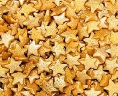 картинка Посыпка звезды золотые 100 гр от магазина Одежда-