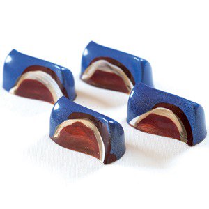 картинка PC48 Форма для конфет поликарбонат ПРАЛИНЕ Pavoni 275 X 135 мм, 21 ячейка размером 42 х 21 мм H18 мм от магазина Одежда-