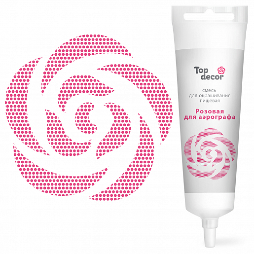 картинка Пищевой краситель для аэрографа "Розовый" 80г 81920 от магазина Одежда-