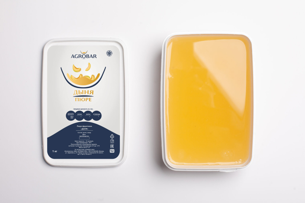 картинка Пюре замороженное дыня Agrobar 1 кг 296 от магазина Одежда-