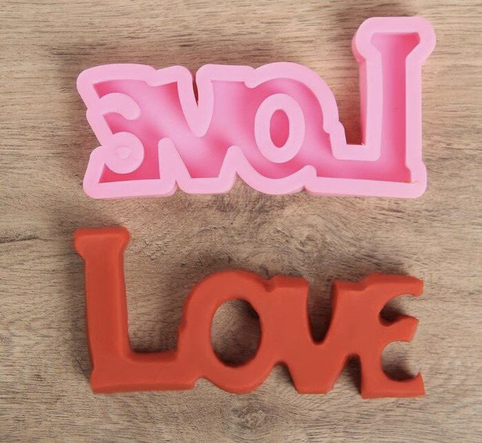 картинка Молд "Любовь" 14,5х7,5х2 см  от магазина Одежда-