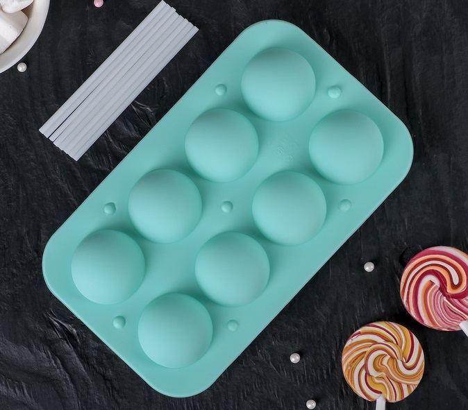 картинка Форма для кейк попсов 8 ячеек 19,5*11*2,4 см 2854864 от магазина Одежда-