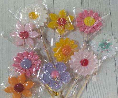 картинка Карамельный топпер цветочки в асс.5см 003-029 от магазина Одежда-