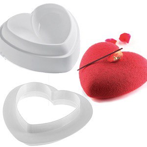 картинка Силиконовая форма AMORESET для приготовления тортов и мороженого 142*137мм, высота 50 мм Amore600 от магазина Одежда-