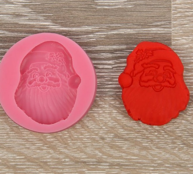 картинка Молд Дед Мороз силиконовый 4*5,5 см от магазина Одежда-
