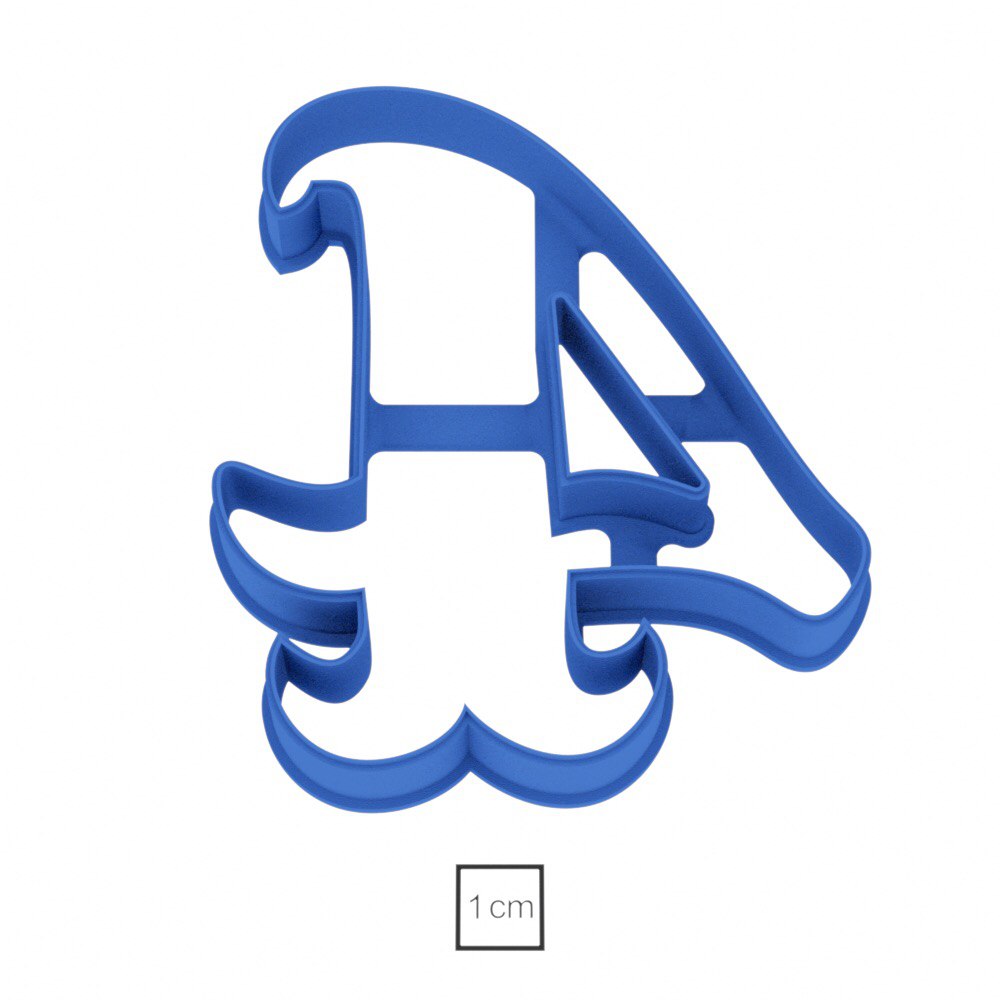 картинка Форма "Цифра 4"  10,1 см от магазина Одежда-