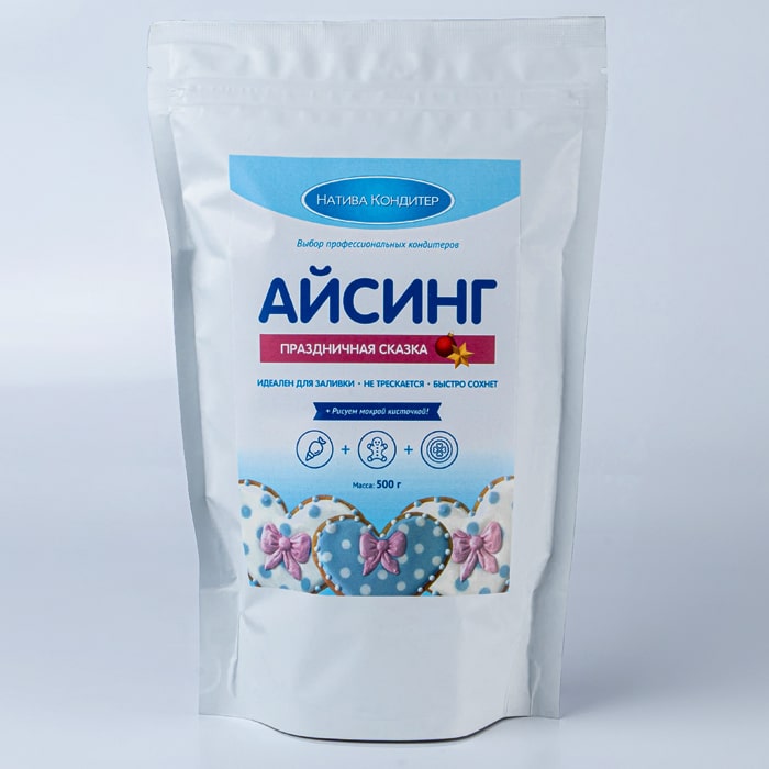 картинка Айсинг Праздничная Сказка Натива Кондитер 500 гр от магазина Одежда-