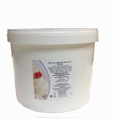 картинка Мастика Топ Декор белая 6 кг 81470 от магазина Одежда-