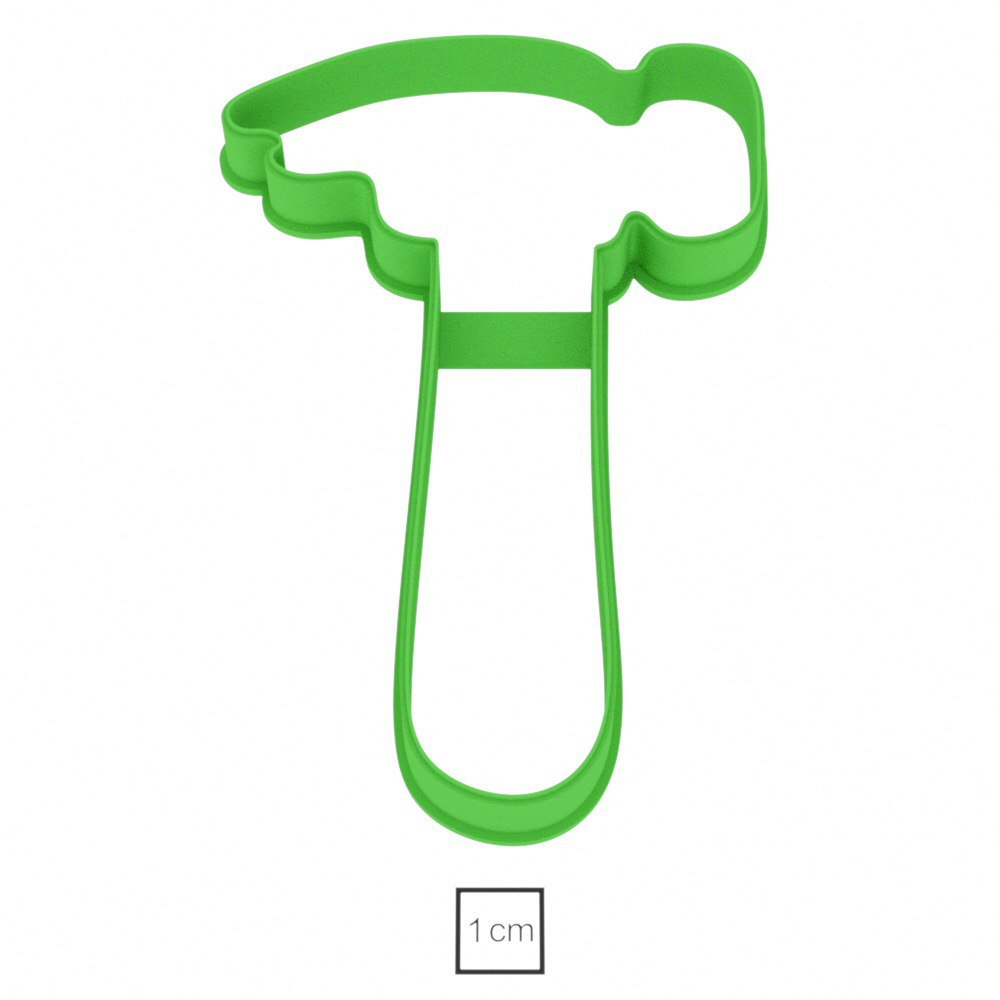картинка Форма “Молоток"  11 см, высота 1 см от магазина Одежда-