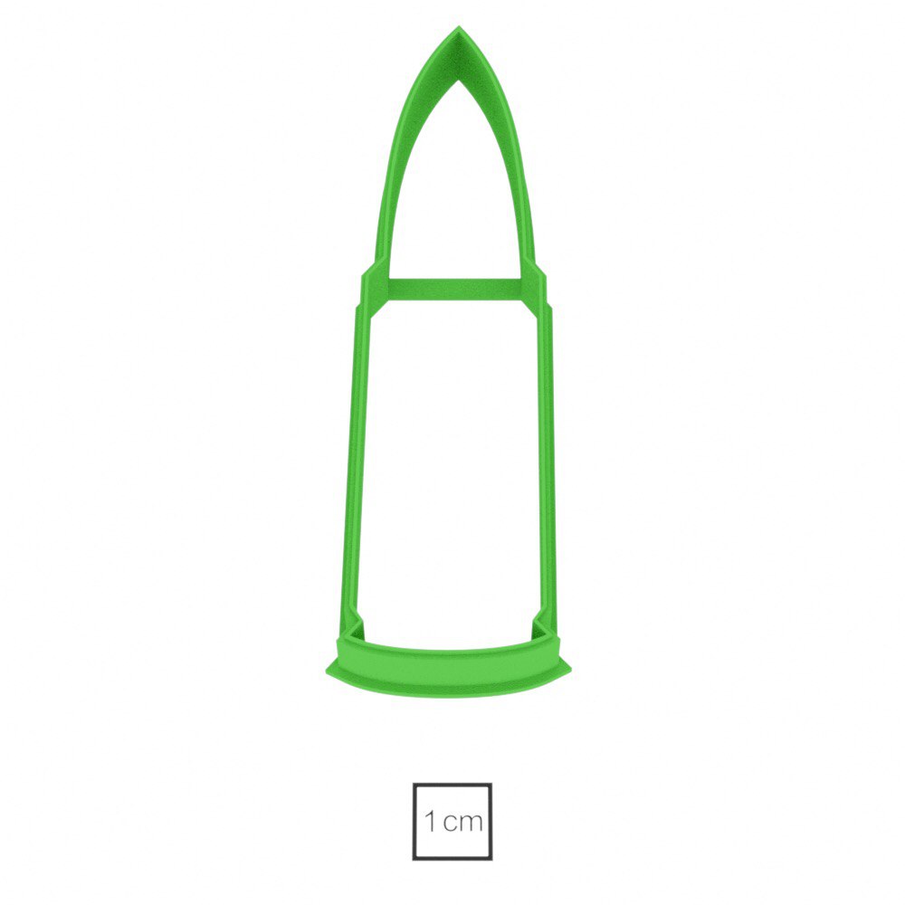 картинка Форма  "Патрон"  10,6 см, высота 1 см от магазина Одежда-