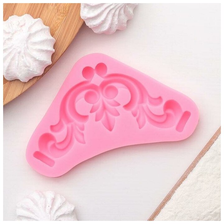 картинка Молд "Лепнина" 10,5*6*1 см 2581369 от магазина Одежда-