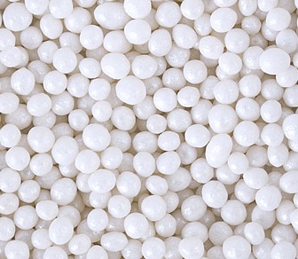картинка Посыпка "Жемчуг" белый 5 мм 700 гр 36814 от магазина Одежда-