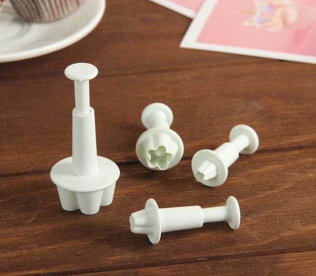 картинка Набор плунжеров кондитерских "Ромашка" 4 шт 2954639 от магазина Одежда-