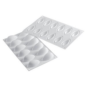 картинка Форма силиконовая КНЕЛЛИ 63*29*37,5 мм объем 24 мл QUENELLE   от магазина Одежда-