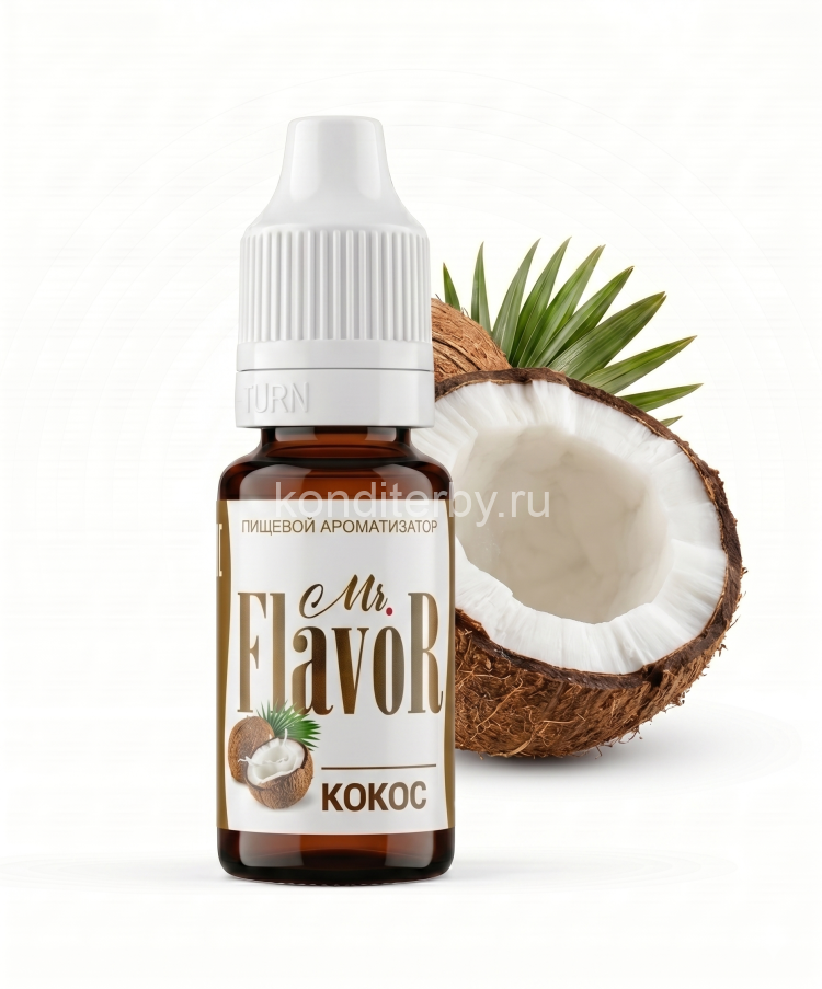 картинка Ароматизатор Кокос Mr.Flavor 10 мл  от магазина Одежда-