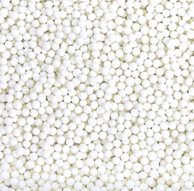 картинка Посыпка шарики белые 1,5-2 мм 100гр от магазина Одежда-