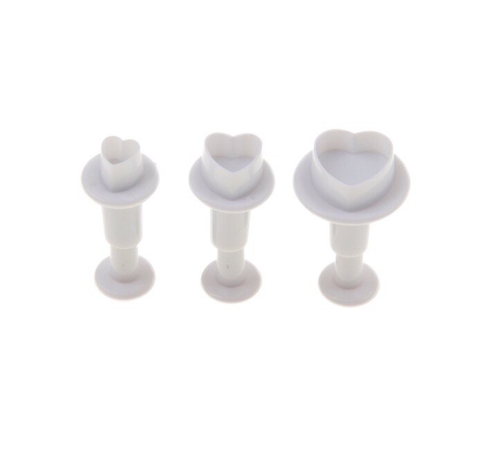 картинка Набор плунжеров "Сердечко" 3 шт 1004298 от магазина Одежда-