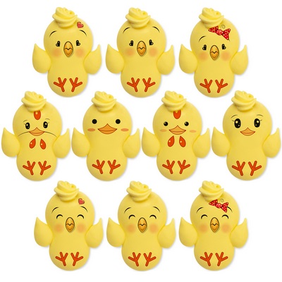 картинка Сахарная фигурка цыпленок цыпа 33*20 5 шт от магазина Одежда-