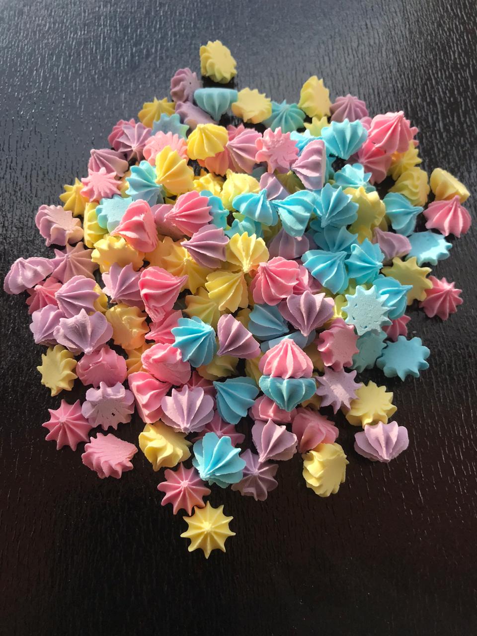 картинка Безе мини микс №2 100 гр (сиреневый, голубой, желтый, розовый) от магазина Одежда-