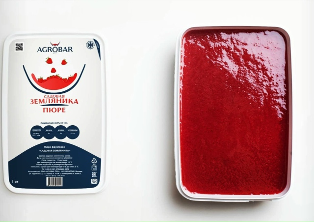 картинка Пюре замороженное земляника Agrobar 250 гр 160 от магазина Одежда-
