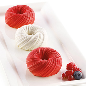 картинка Форма силиконовая ПЛЕТЕНИЕ мини серая 6 ячеек MINTREC от магазина Одежда-