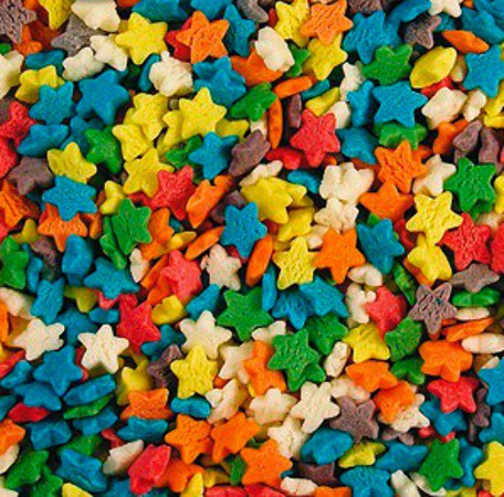 картинка Посыпка разноцветная звезды 750гр от магазина Одежда-