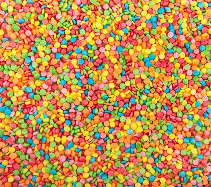 картинка Посыпка "Конфетти" яркие мини 100 гр от магазина Одежда-