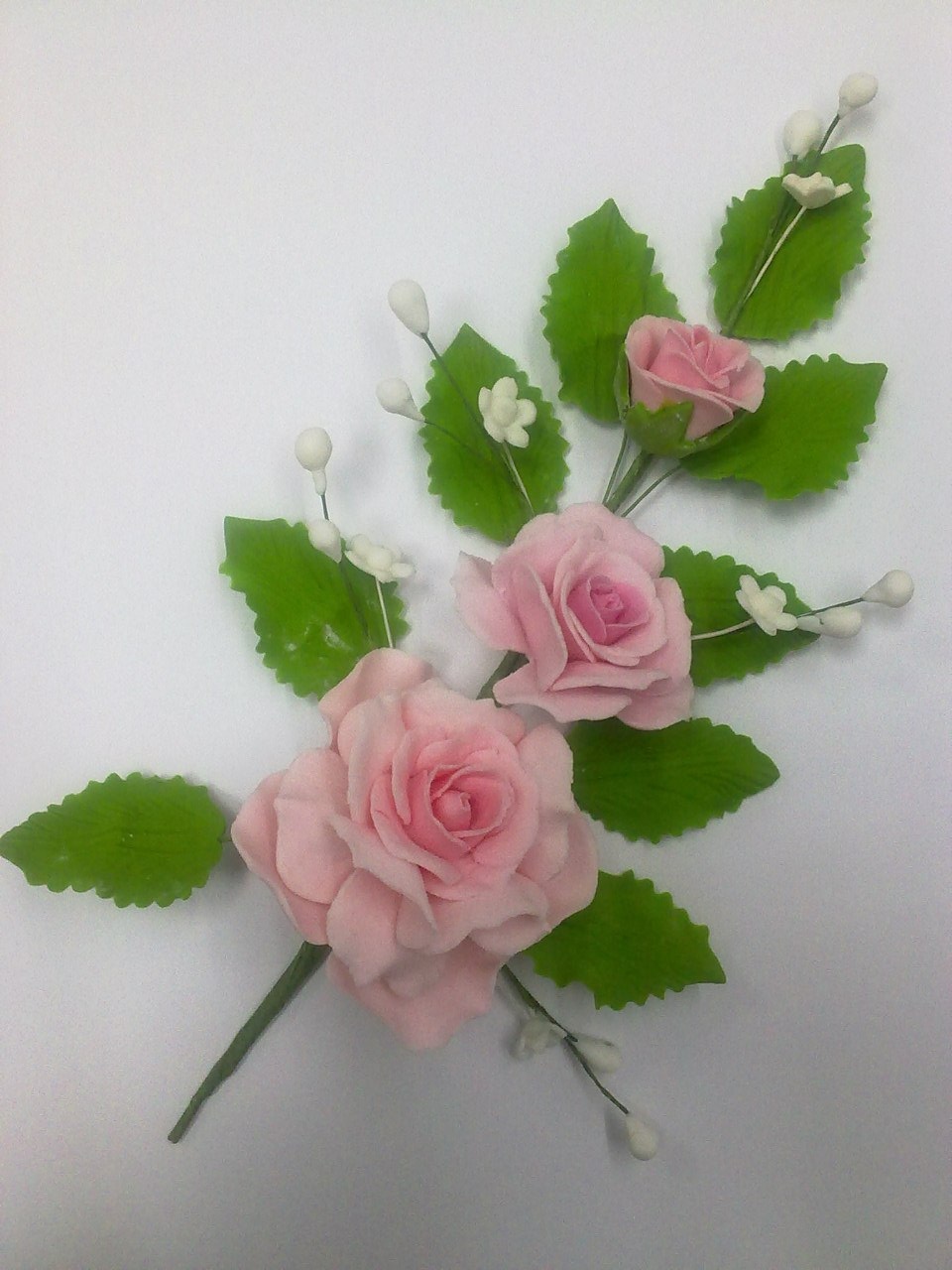 картинка Букет сахарный из трех роз В20 от магазина Одежда-