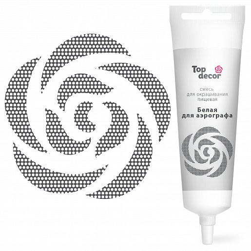 картинка Пищевой краситель для аэрографа "Белый" 80г 81821 от магазина Одежда-