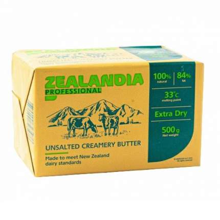 картинка Масло сливочное "Zealandia Professional", Россия, 500 г 84% от магазина Одежда-