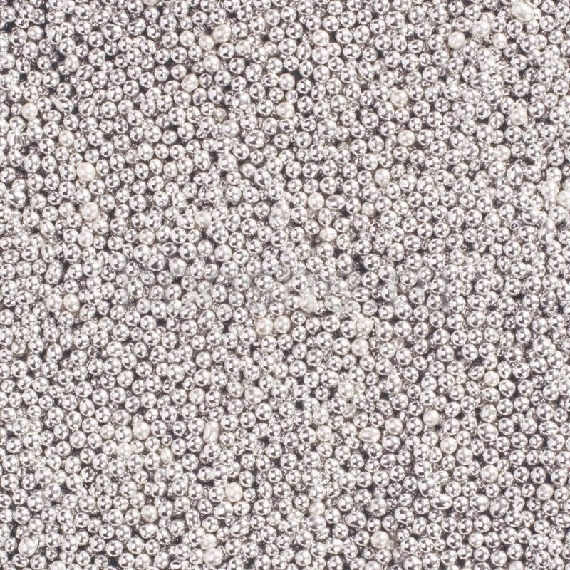 картинка Бусины серебро съедобные сахарные 2 мм 1 кг 33101 от магазина Одежда-