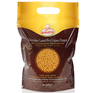 картинка Шоколадное украшение шарики КРИСПИ золото 100 гр 060106 от магазина Одежда-