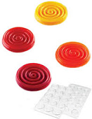 Форма силиконовая ТУРБИЙОН 15 ячеек 45*7 мм TOURB9 