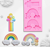 Молд силиконовый «Радуга», 10,5*6*1 см 3624601