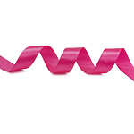 Лента атласная фуксия (015) ширина 25 мм длина 22,86 м 