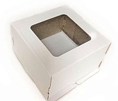 Коробка для торта 300*300*250 с окном