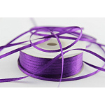 Лента атласная фиолетовая ширина 3 мм, длина 91,44 м арт. 3118