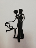 Топпер черный Пара №1