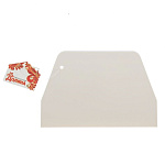 Шпатель кондитерский прямой 19,5*12,5 см пластик 1427354